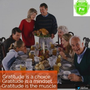 3 things to remember so the family business won’t ruin your holiday dinner!